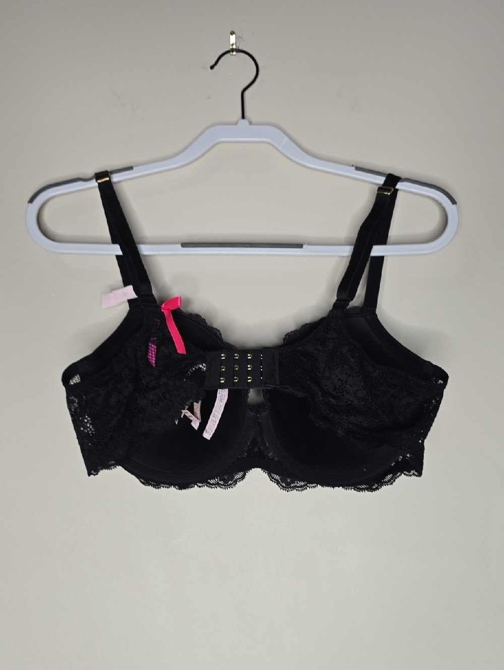 Dream Angels Smooth & Lace Lightly Lined Demi Bra Sz 38D NWT - Picture 6 of 9
